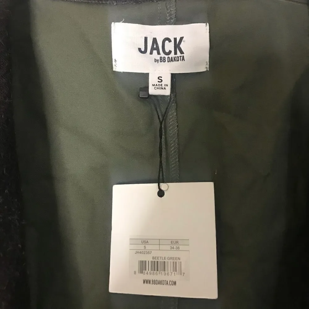 Jack BB Dakota Green Lakani Cotton Twill Jacket